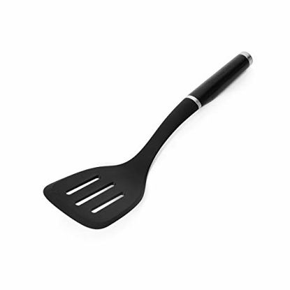Picture of KitchenAid Classic Slotted Turner, One Size, Black 2
