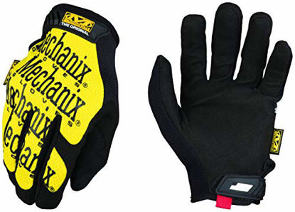 Picture of Mechanix Wear: The Original Work Gloves (Medium, Yellow)
