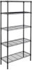 Picture of Amazon Basics 5-Shelf Adjustable, Heavy Duty Storage Shelving Unit (350 lbs loading capacity per shelf), Steel Organizer Wire Rack, Black,(36L x 14W x 72H)