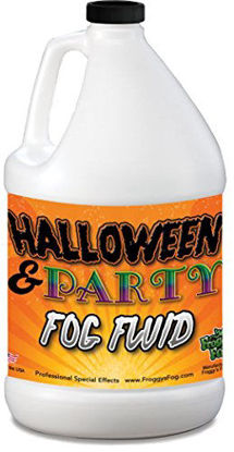 Picture of 1 Gallon (128 Oz.) Great Party & DJ Fog Juice for Water Based Fog Machines - American Made - Perfect Fog Fluid for Small 400 Watt to Higher Wattage 1500 Watt Foggers