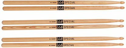 Picture of Promark LA Specials 5A Hickory Drumsticks with Nylon Tip (Pack of 3)