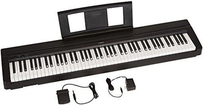 Picture of YAMAHA P71 88-Key Weighted Action Digital Piano With Sustain Pedal And Power Supply (Amazon-Exclusive)