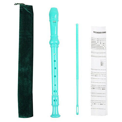 Picture of Mr.Power Soprano Recorder (Green) Perfect for Kids Music Class
