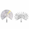 Picture of ZUZUAN 1 Pack Feeler Gauge with 32-Blade and 1 Pack Offset Feeler Gauge with 16-Blade, Gauge Dual Marked Metric and Imperial Gap Measuring Tool