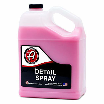 Picture of Adam's Detail Spray - Quick Waterless Detailer Spray for Car Detailing | Polisher Clay Bar & Car Wax Boosting Tech | Add Shine Gloss Depth Paint | Car Wash Kit & Dust Remover (Gallon)