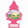 Picture of LITTLE TREES Car Air Freshener I Hanging Tree Provides Long Lasting Scent for Auto or Home I Morning Fresh, 24 count, (4) 6-packs