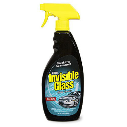 Picture of Invisible Glass 92164 22-Ounce Premium Glass Cleaner and Window Spray for Auto and Home Provides a Streak-Free Shine on Windows, Windshields, and Mirrors is Residue and Ammonia Free and Tint Safe