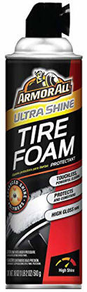 Picture of Armor All Car Tire Foam Spray Bottle, Protectant Cleaner for Cars, Truck, Motorcycle, 18 Oz, 9976B