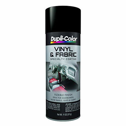 Picture of Dupli-Color HVP106 Flat Black High Performance Vinyl and Fabric Spray - 11 oz