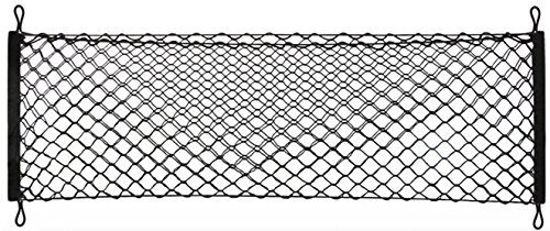 Picture of Heavy Duty Cargo Net Stretchable, Universal Adjustable Elastic Truck Net with Hooks, Storage Mesh Organizer Bungee for Car, SUV, Truck