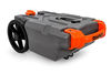 Picture of Camco 39000 Rhino Heavy Duty 15 Gallon Portable RV Waste Holding Tank with Hose and Accessories - Durable Leak Free and Odorless RV Tote Tank