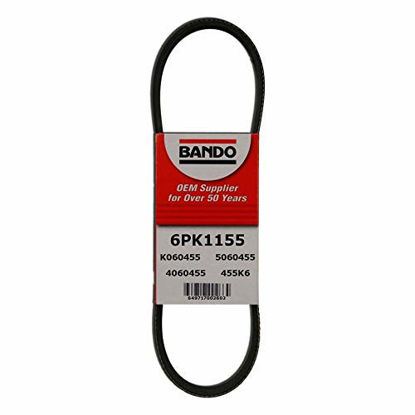 Picture of Bando USA Bando 6PK1155 OEM Quality Serpentine Belt