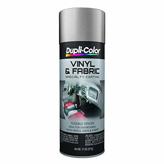 Picture of Dupli-Color (HVP103-6 PK Silver Vinyl and Fabric Coating - 11 oz. Aerosol, (Case of 6)