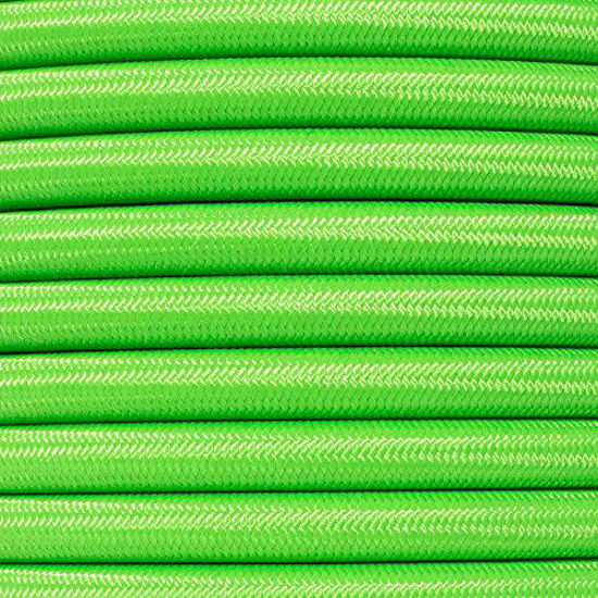 Picture of PARACORD PLANET Bungee Nylon Shock Cord 2.5mm 1/32", 1/16", 3/16", 5/16", 1/8, 3/8", 5/8", 1/4", 1/2 inch Crafting Stretch String 10 25 50 & 100 Foot Lengths Made in USA