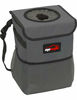 Picture of EPAuto Waterproof Car Trash Can with Lid and Storage Pockets, Dark Grey