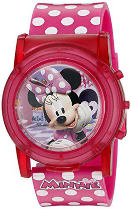 Picture of Disney Minnie Mouse Boutique LCD Pop Musical Watch (Model: MBT3714SR)
