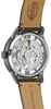 Picture of Fossil Men's Townsman Auto Automatic Leather Three-Hand Watch, Color: Black, Cognac (Model: ME3098)