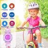 Picture of Venhoo Kids Watches 3D Cartoon Waterproof 7 Color Lights Toddler Wrist Digital Watch with Alarm Stopwatch for 3-10 Year Girls Little Child-Pink Unicorn