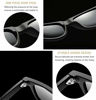 Picture of Joopin Polarized Sunglasses for Women Men, Retro Designer Sun Glasses (Glossy Black+Glossy Black)