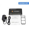 Picture of J-Tech Digital 4K@30HZ 4-Port HDMI Switch with PIP, IR, HDCP1.4 Wireless Remote Control, and Auto Switch ON/OFF Functions with Control4 Driver Available
