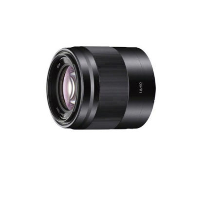 Picture of Sony - E 50mm F1.8 OSS Portrait Lens (SEL50F18/B), Black