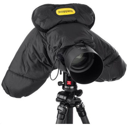 Picture of Ruggard DSLR Parka Cold and Rain Protector for Cameras and Camcorders (Black)
