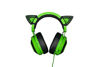 Picture of Razer Kitty Ears for Kraken Headsets: Compatible with Kraken 2019, Kraken TE Headsets - Adjustable Strraps - Water Resistant Construction - Green