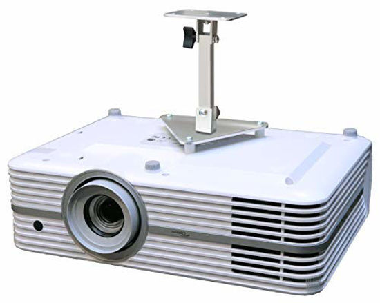 Picture of PCMD, LLC. Projector Ceiling Mount Compatible with Optoma UHD30 UHD380X UHD42 UHD50X UHD52ALV (10-Inch Extension)