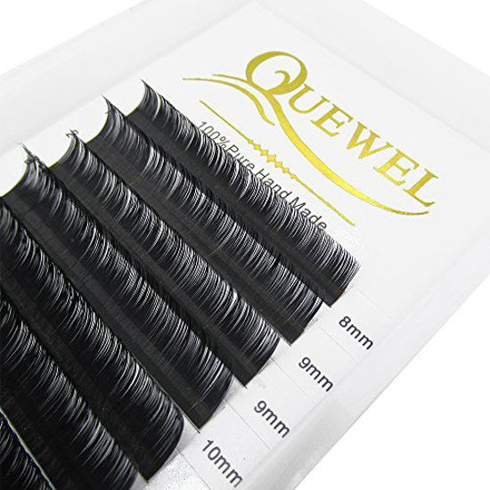 Picture of Eyelash Extension Supplies 0.07 C Curl Length Mix-8-14mm Best Soft |Optinal Thickness 0.03/0.05/0.07/0.10/0.15/0.20 C/D Curl Single 6-18mm Mix 8-14mm|