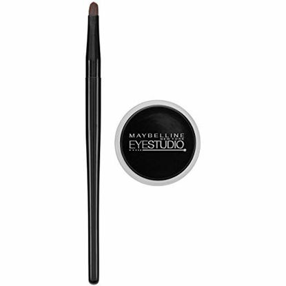 Picture of Maybelline New York Makeup Eyestudio Lasting Drama Gel Eye Liner, Blackest Black, Waterproof, 0.106 Ounce,Pack of 1