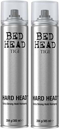 Picture of TIGI Bed Hard Head Extra Strong Hold Hair Spray, 10.6 Ounce (Pack of 2)