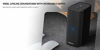 Picture of Creative T100 2.0 Compact Hi-Fi Desktop Speakers, up to 80W Peak Power with Bluetooth 5.0, Optical-in, AUX-in, Wide Soundstage and Audio Clarity with Bass Control for Computers and Laptops (Black)