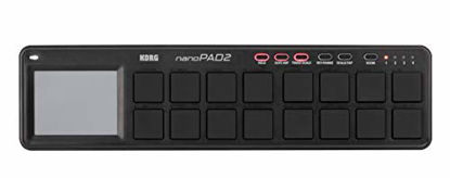 Picture of Korg nanoPAD2 Slim-Line USB MIDI Pads - Black