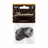 Picture of Dunlop 477P207 JD Jazztones, Black, Large Round Tip, 6/Player's Pack