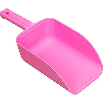 Picture of Remco 65001 Hand Scoop, Injection Molded, Polypropylene, Color-Coded, 1 Piece, 82 oz, Pink