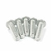 Picture of 1/4-20 x 1-1/2" Button Head Socket Cap Bolts Screws, 304 Stainless Steel 18-8, Allen Hex Drive, Bright Finish, Fully Machine Thread, 100 pcs by Eastlo Fastener