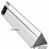 Picture of Amlong Crystal 6 inch Optical Glass Triangular Prism for Teaching Light Spectrum Physics and Photo Photography Prism, 150mm