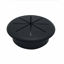 Picture of HYCC 2-3/8" Flexible Desk Grommet - Color: Black - 5 Pack