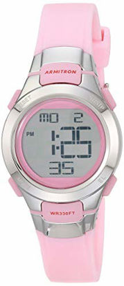 Picture of Armitron Sport Women's 45/7012PNK Chronograph Pink Digital Watch