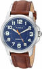 Picture of Timex Men's TW4B16000 Expedition Field Brown/Blue Leather Strap Watch