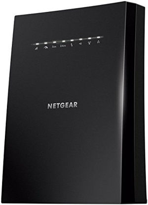 Picture of NETGEAR Wi-Fi Mesh Range Extender EX8000 - Coverage up to 2500 sq.ft. and 50 devices with AC3000 Tri-Band Wireless Signal Booster & Repeater (up to 3000Mbps speed), plus Mesh Smart Roaming (Renewed)