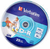 Picture of Verbatim 43439 AZO 52x Wide Printable CD-R - 25pk
