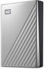 Picture of WD 4TB My Passport Ultra Silver Portable External Hard Drive, USB-C - WDBFTM0040BSL-WESN