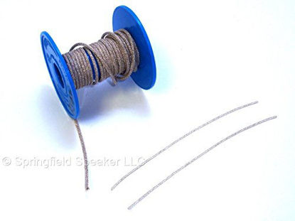 Picture of Braided Speaker/Subwoofer Tinsel Lead Wire (400 watts.036" Dia, 1 Foot)