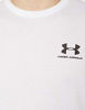 Picture of Under Armour Men's Sportstyle Left Chest Short-Sleeve T-Shirt , White (100)/Black , XX-Large Tall