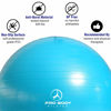 Picture of ProBody Pilates Exercise Ball - Professional Grade Anti-Burst Fitness, Balance Ball for Yoga, Birthing, Stability Gym Workout Training and Physical Therapy - Work Out Guide Included (Teal, 55 cm)