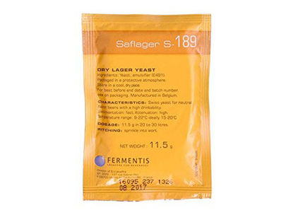 Picture of Fermentis Dry Yeast - Saflager S-189 (11.5 g) (Pack of 2)