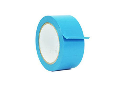 Picture of WOD VTC365 Light Blue Vinyl Pinstriping Tape, 4 inch x 36 yds. for School Gym Marking Floor, Crafting, Stripping Arcade1Up, Vehicles and More