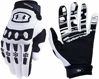 Picture of Seibertron Dirtpaw Unisex BMX MX ATV MTB Racing Mountain Bike Bicycle Cycling Off-Road/Dirt Bike Gloves Road Racing Motorcycle Motocross Sports Gloves Touch Recognition Full Finger Glove White XXL