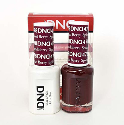Picture of DND Soak Off Gel Polish Dual Matching Color Set 478, Spiced Berry by DND Duo Gel by DND Duo Gel